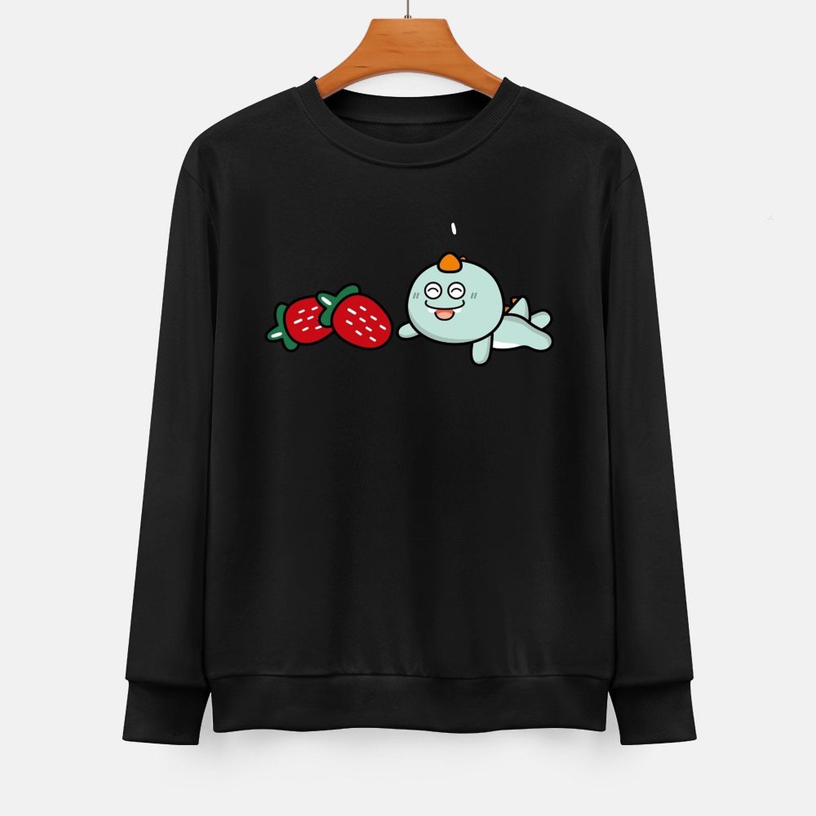 Front Patterned Long Sleeve TopDaily EverydayWear